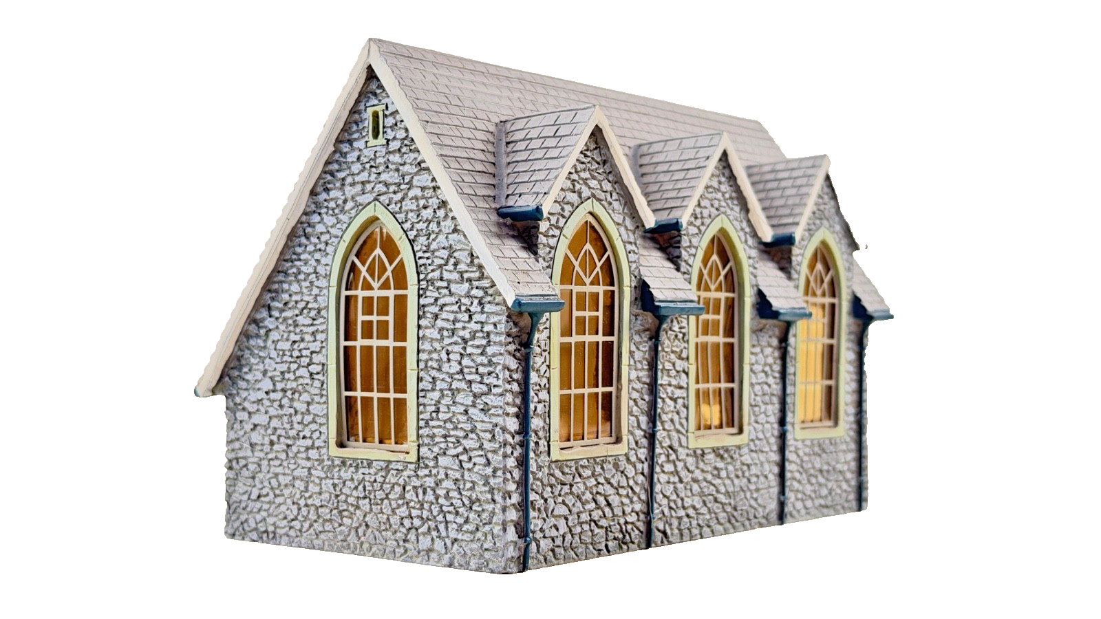 HORNBY SKALEDALE OO GAUGE - R8517 - OLD SCHOOL HOUSE - UNBOXED WITH DAMAGE