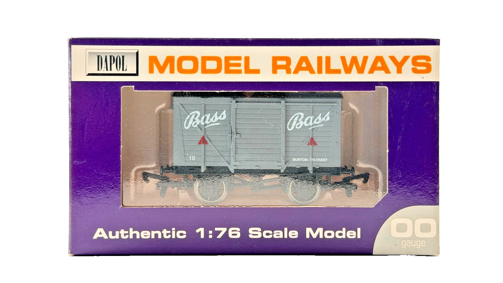 DAPOL 00 GAUGE - BASS BURTON ON TRENT VENT VAN NO.19 (LIMITED EDITION)