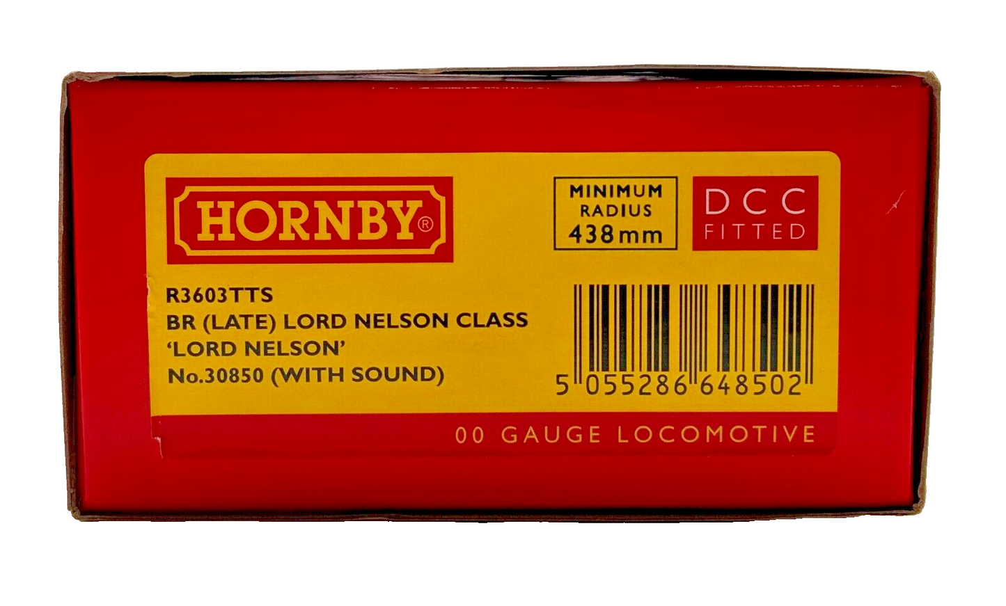 HORNBY 00 GAUGE - R3603TTS - BR GREEN "LORD NELSON" NO.30850 - DCC TTS SOUND