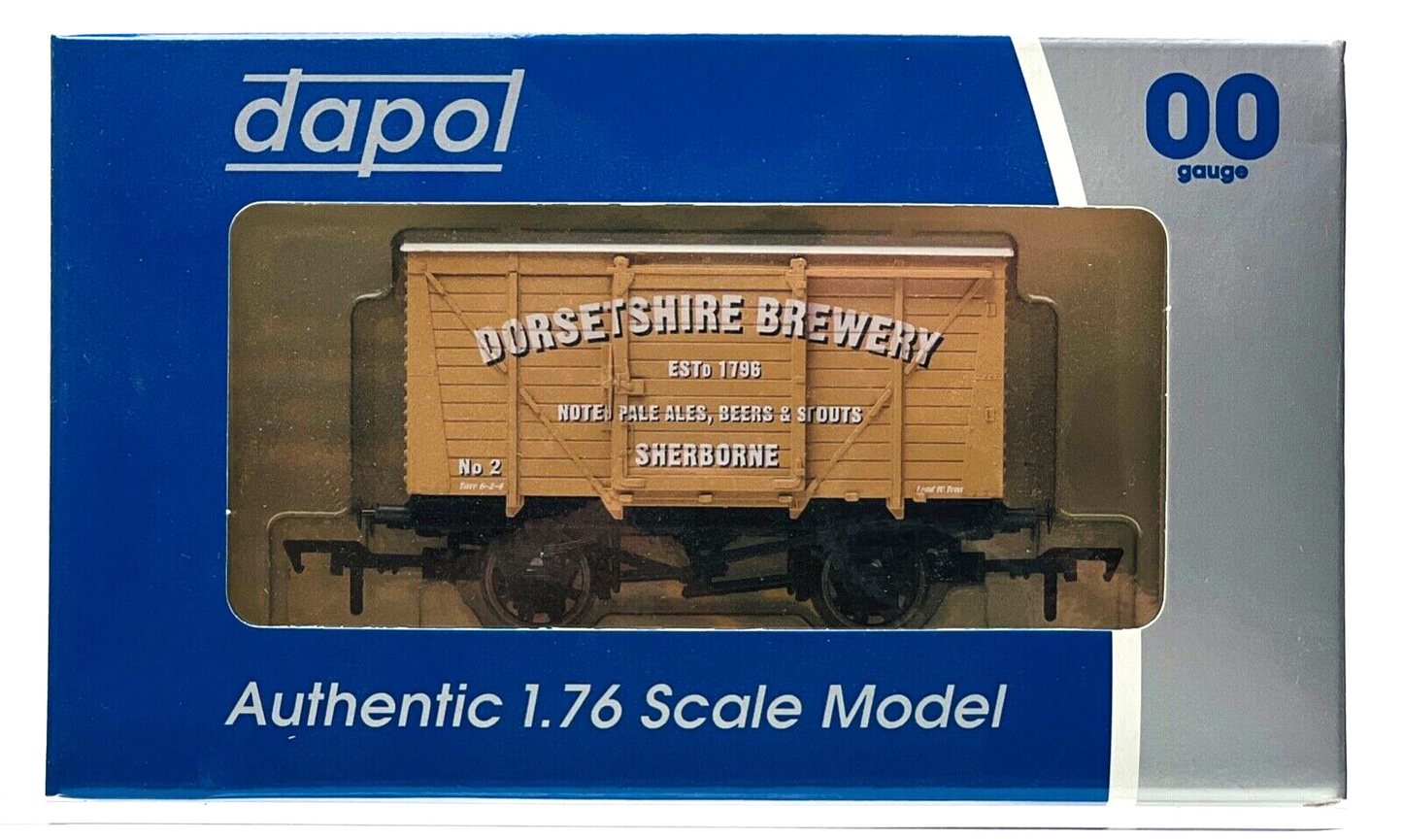 DAPOL 00 GAUGE - DORSETSHIRE BREWERY SHERBORNE VENT VAN 2 (BURNHAM DMRC LTD ED)