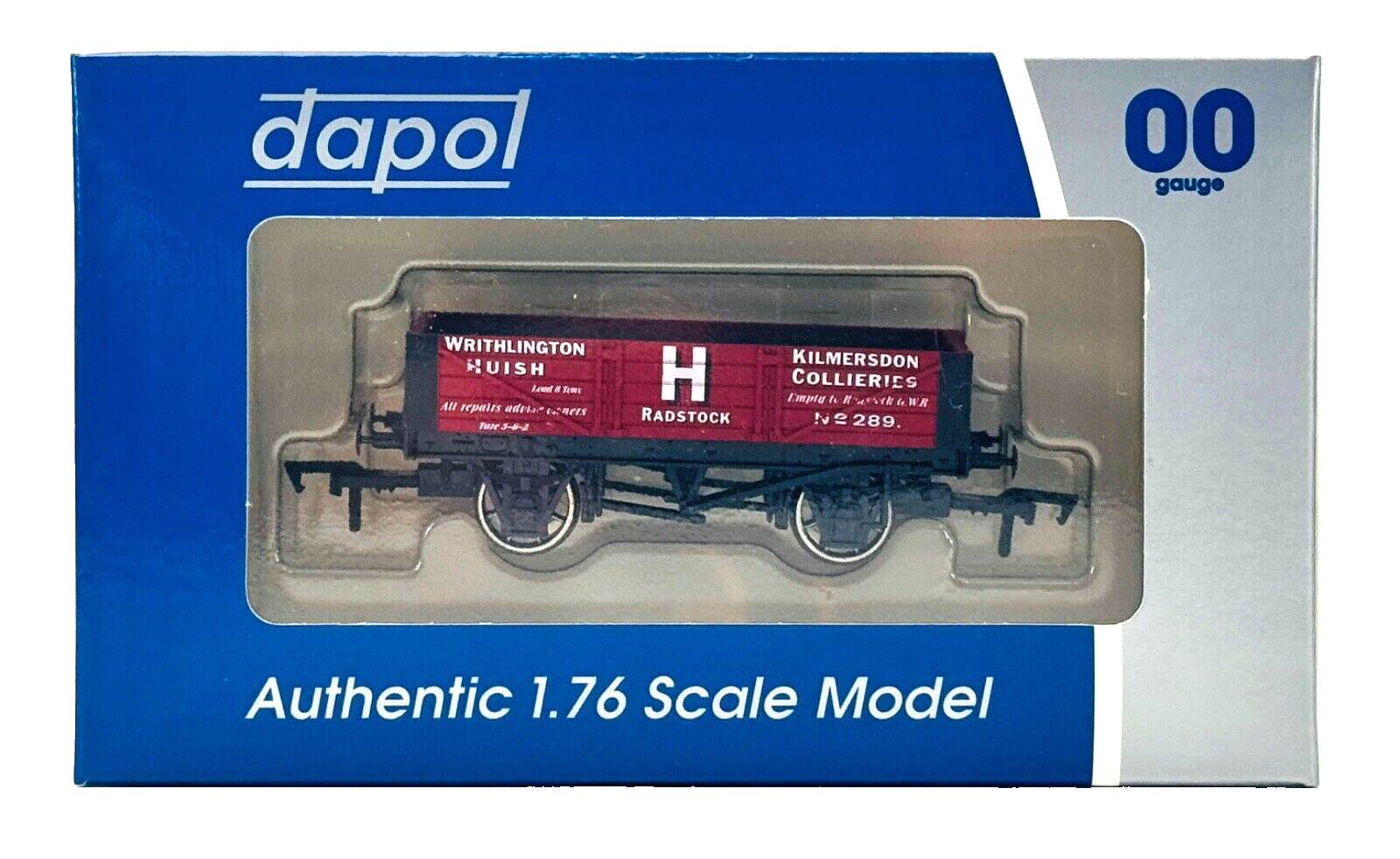 DAPOL 00 GAUGE - WRITHLINGTON KILMERSDON HUISH COLLIERIES 289 (LIMITED EDITION)