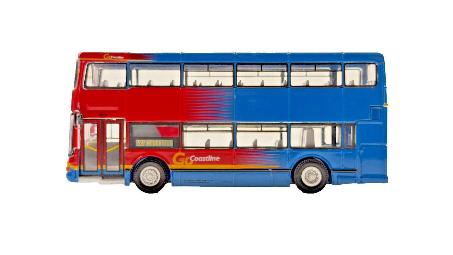 CORGI 1/76 SCALE - PLAXTON PALATINE GO COASTLINE NEWCASTLE BUS UNBOXED