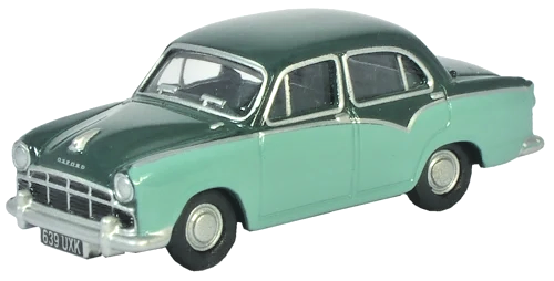 OXFORD DIECAST 1/76 SCALE - 76MO003 - MORRIS OXFORD III TWO TONE GREEN - NEW