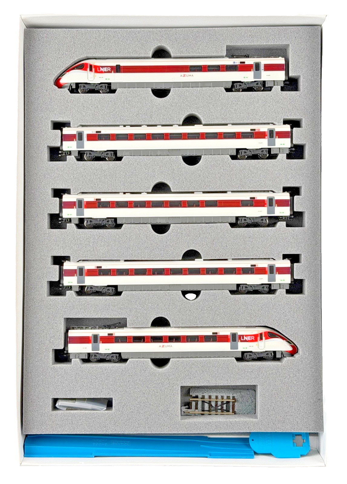 KATO N GAUGE - GM2000104/20-852 - LNER CLASS 800 AZUMA 5 CAR STARTER SET BOXED
