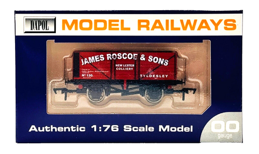 DAPOL 00 GAUGE - JAMES ROSCOE & SONS NEW LESTER COLLIERY 130 (LIMITED EDITION)