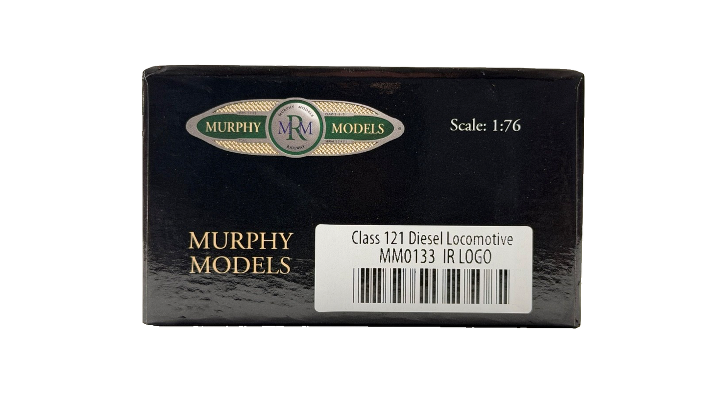 MURPHY MODELS 00 GAUGE - MM0133 - CLASS 121 DIESEL LOCOMOTIVE IR LOGO (IRISH)