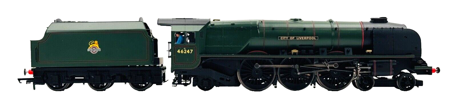 HORNBY 00 GAUGE - R3195 - BR 4-6-2 'CITY OF LIVERPOOL - DCC SOUND & SMOKE!