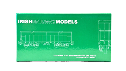 IRISH RAILWAY MODELS 00 GAUGE - IRM1025-BL-A - TARA MINES BLUE BOGIE ORE WAGONS