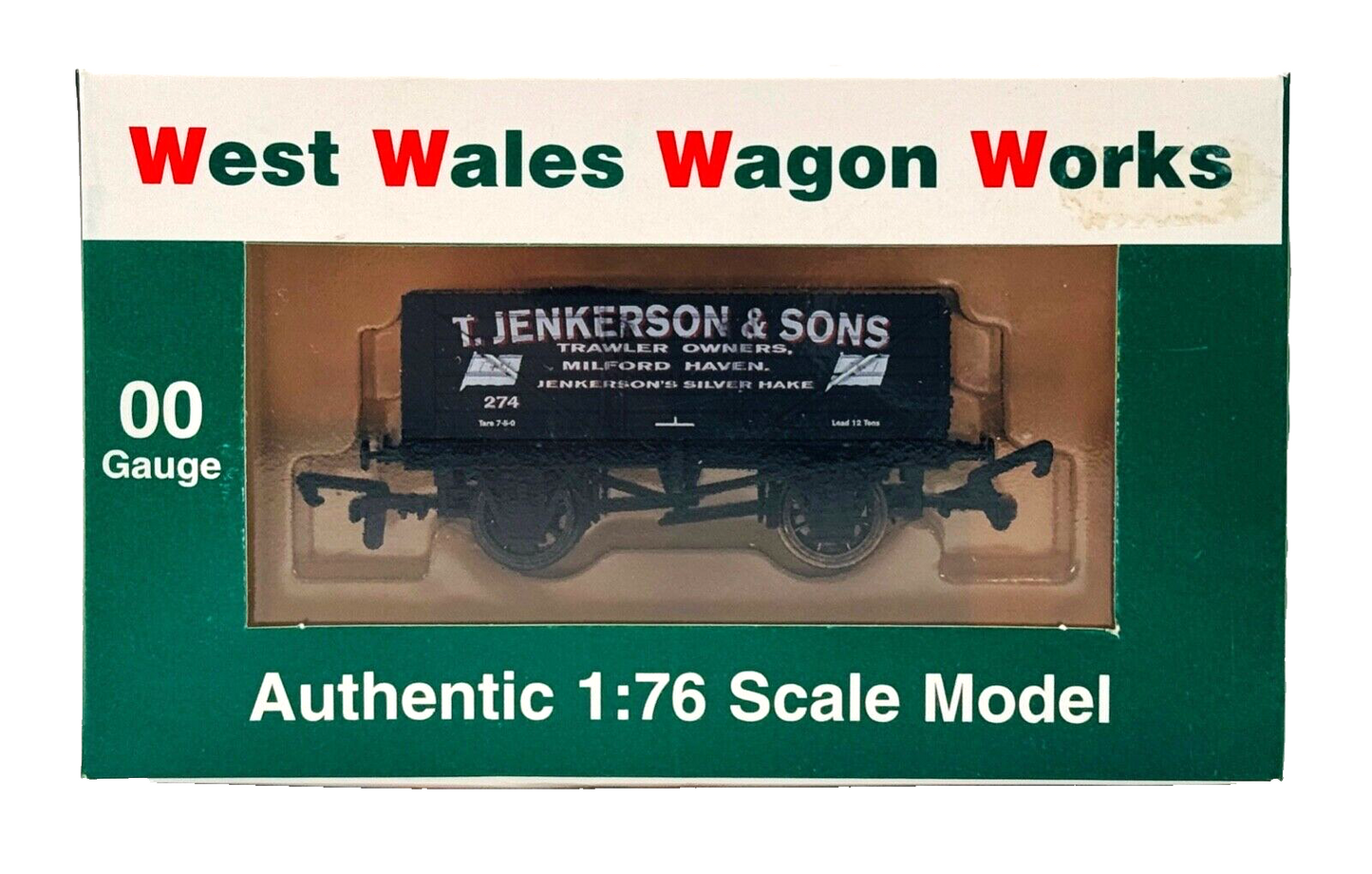 DAPOL 00 GAUGE - T. JENKERSON TRAWLER OWNERS OF MILFORD HAVEN  (LIMITED EDITION)