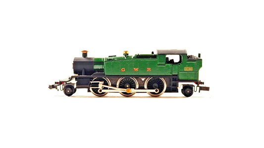 GRAHAM FARISH N GAUGE - CLASS 61XX PRAIRIE TANK GWR GREEN 8106 SPARES REPAIRS
