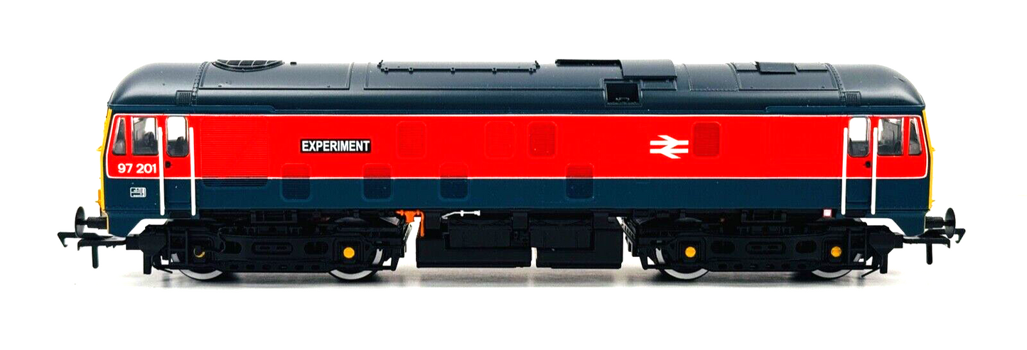 BACHMANN 00 GAUGE - 32-444 - CLASS 24/1 97201 'EXPERIMENT' RTC BLUE RED - BOXED