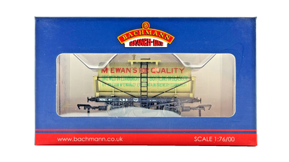 BACHMANN OO GAUGE - 37-650P - 14 TON TANK WAGON MCEWANS BREWERY (HARBURN EXCL)
