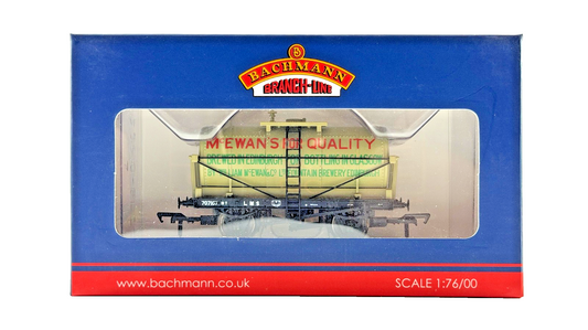 BACHMANN OO GAUGE - 37-650P - 14 TON TANK WAGON MCEWANS BREWERY (HARBURN EXCL)