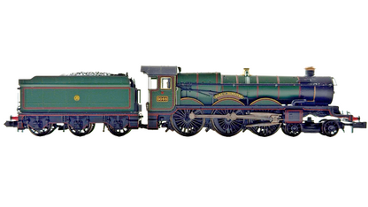 GRAHAM FARISH N GAUGE - 372-030 - CASTLE CLASS 5044 EARL OF DUNRAVEN GWR GREEN