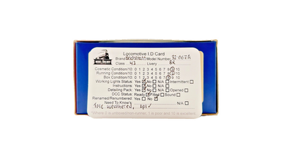 BACHMANN OO GAUGE - 32-067A - CLASS 43 WARSHIP D836 BLUE POWERFUL TMC WEATHERED