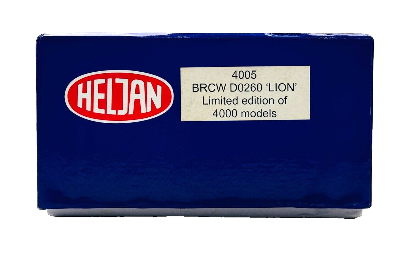 HELJAN 00 GAUGE - 4005 - BRCW D0260 'LION' DIESEL LOCOMOTIVE - LIMITED EDITION