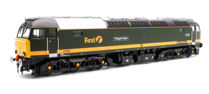 HELJAN 00 GAUGE - 5708 - CLASS 57 DIESEL 57603 FGW "FIRST" TINTAGEL CASTLE - NEW