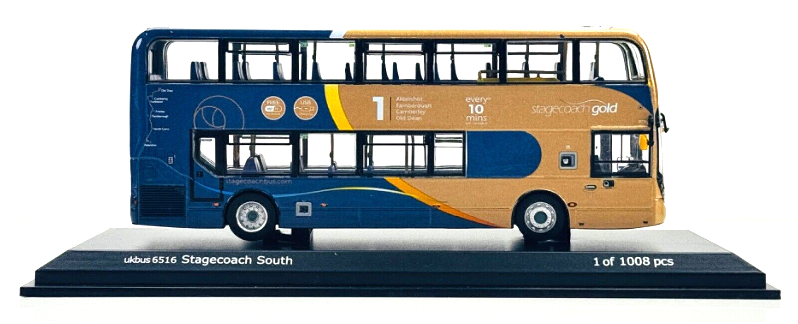 CMNL 1/76 SCALE - UKBUS6516 - ALEXANDER DENNIS E400 MMC 'STAGECOACH SOUTH' BOXED