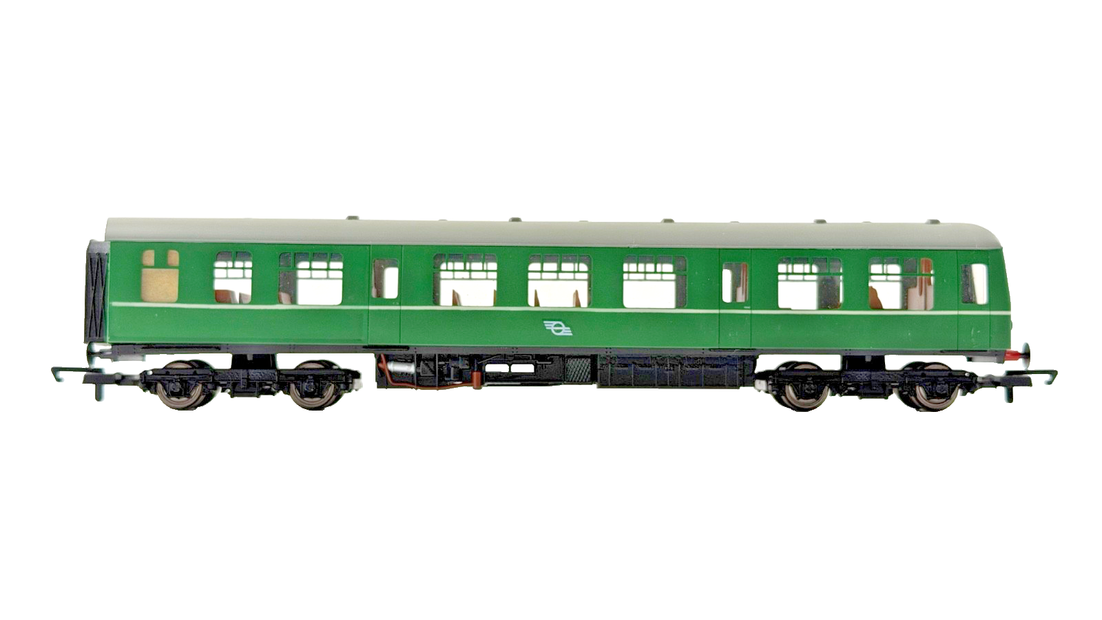 SILVER FOX MODELS OO GAUGE - CIE GREEN 2600 CLASS RAILCAR 2 CAR DMU 2607/2627