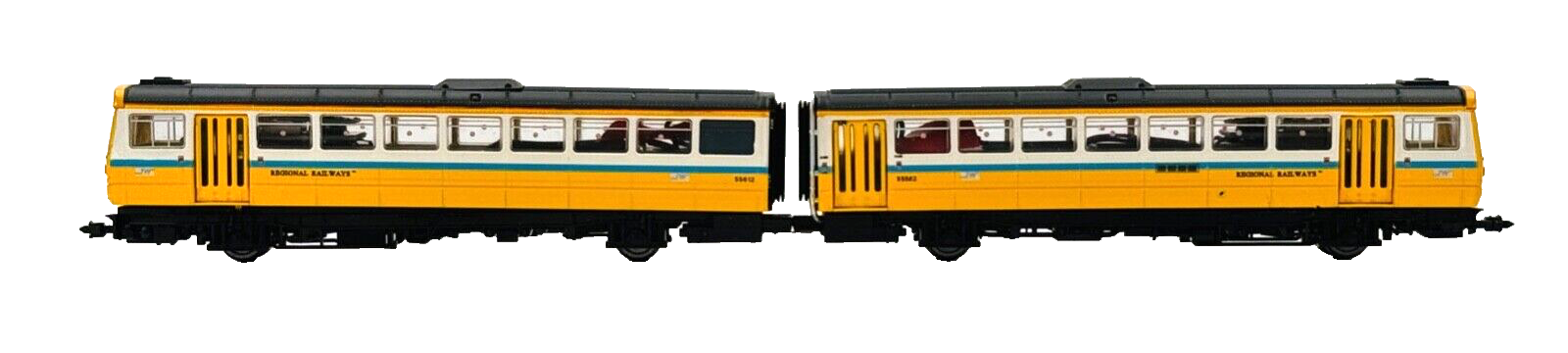 DAPOL N GAUGE - CLASS 142 PACER DMU 2 CAR 'REGIONAL RAILWAYS' - UNBOXED