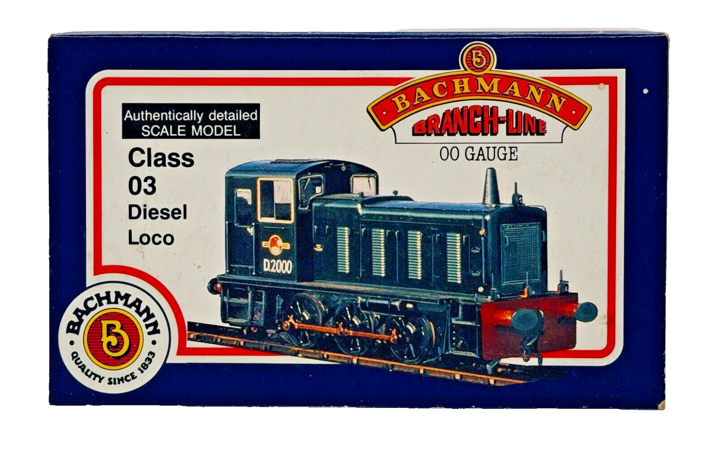 BACHMANN 00 GAUGE - 31-350 - CLASS 03 DIESEL SHUNTER D2000 BR GREEN - BOXED