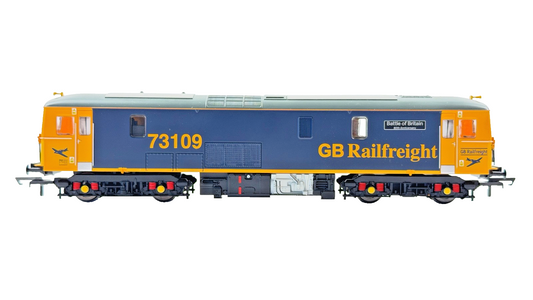 HORNBY 00 GAUGE - R30176TXS - CLASS 73 GBRF BATTLE OF BRITAIN DCC SOUND BOXED