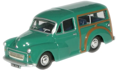 OXFORD DIECAST 1/76 SCALE - 76MMT005 - MORRIS TRAVELLER AQUA BLUE GREEN NEW