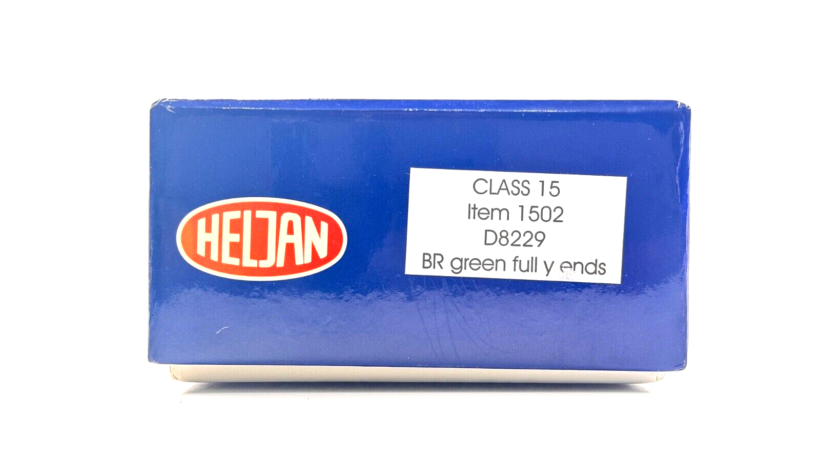 HELJAN 00 GAUGE - 1502 - CLASS 15 DIESEL D8229 BR GREEN FULL YELLOW ENDS BOXED