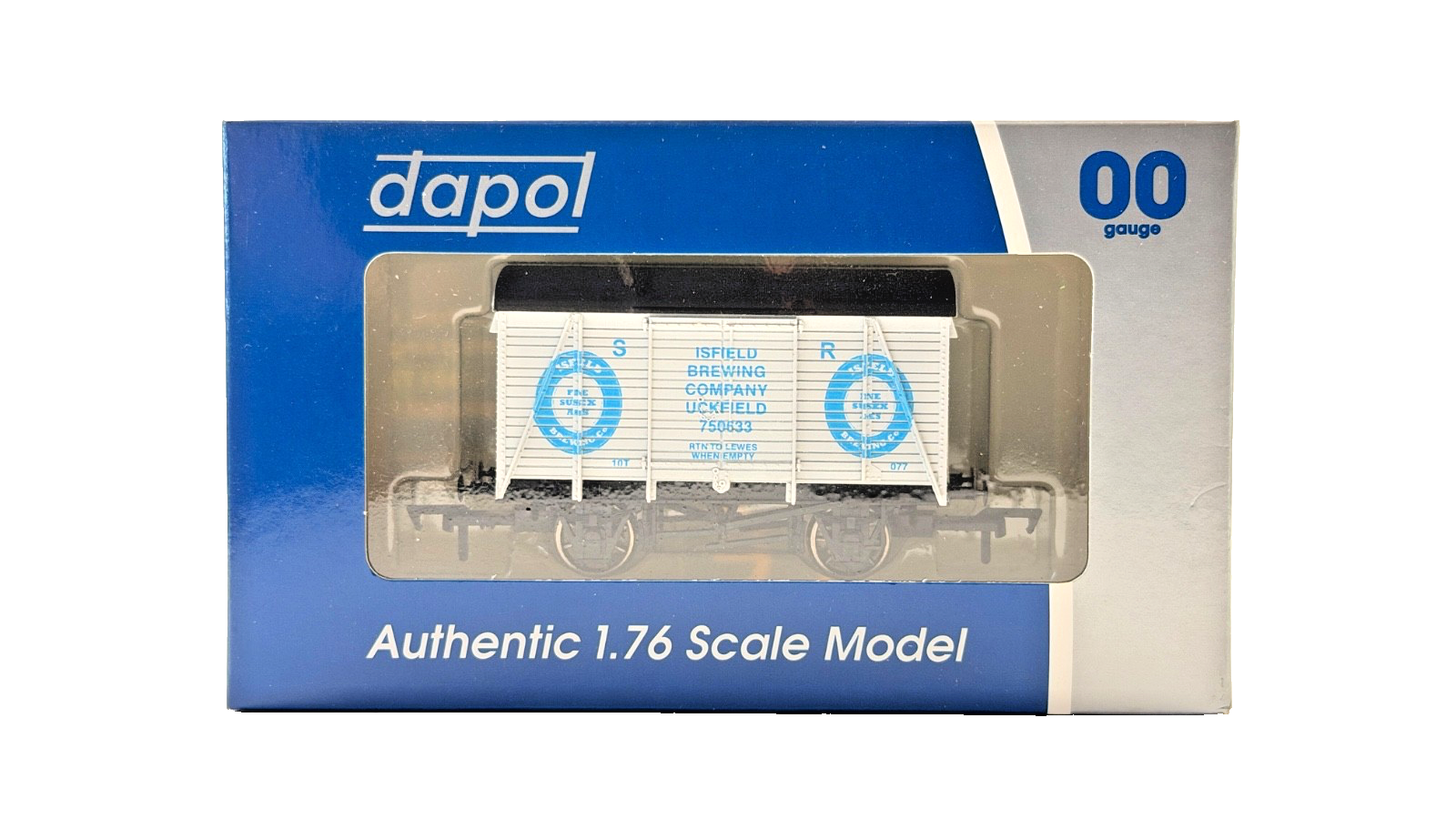 DAPOL 00 GAUGE - ISFIELD BREWING COMPANY UCKFIELD VENT VAN 077 (LIMITED EDITION)
