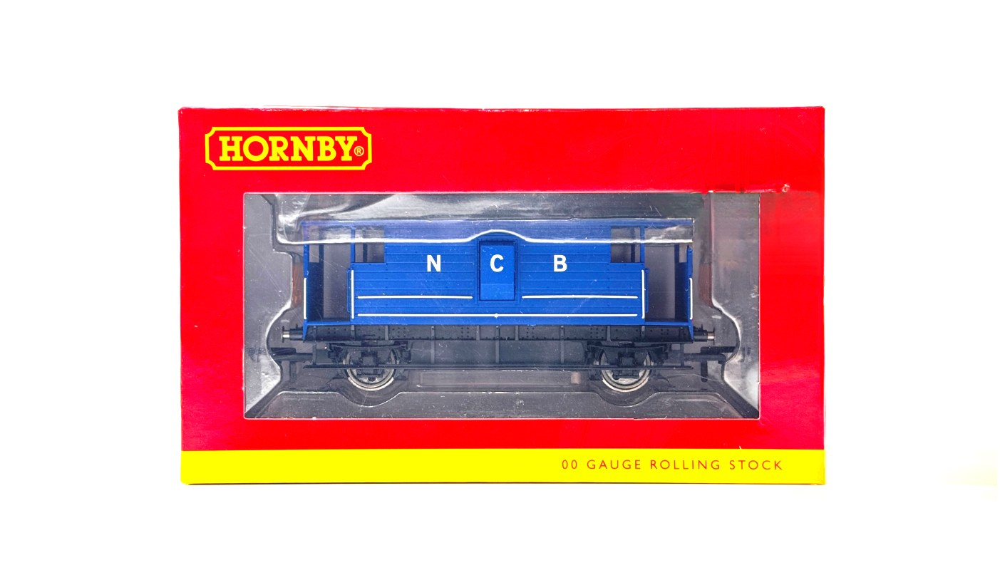 HORNBY 00 GAUGE - R60039 - NCB NATIONAL COAL BOARD (EX LMS) 20T BRAKE VAN BOXED