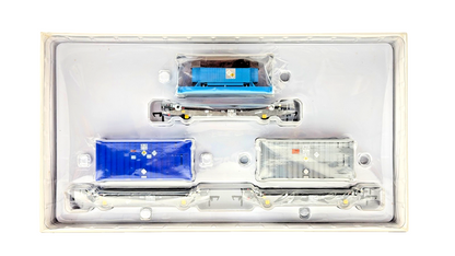 ACCURASCALE OO GAUGE - ACC2093DRG - PFA CONTAINER WAGONS DRS LLNW DRAGON PACK 1