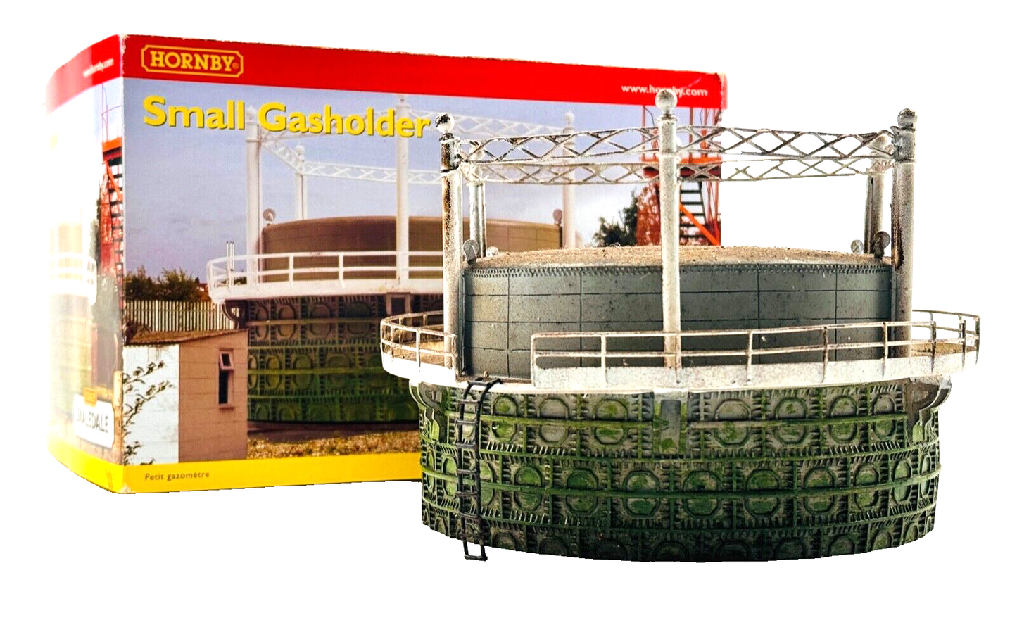 HORNBY SKALEDALE 00 GAUGE - R8737 - GAS WORKS SMALL GASHOLDER - BOXED