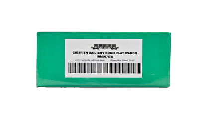 IRISH RAILWAY MODELS 00 GAUGE - IRM1075-A - CIE 42FT BOGIE WAGONS & BEER KEGS #1