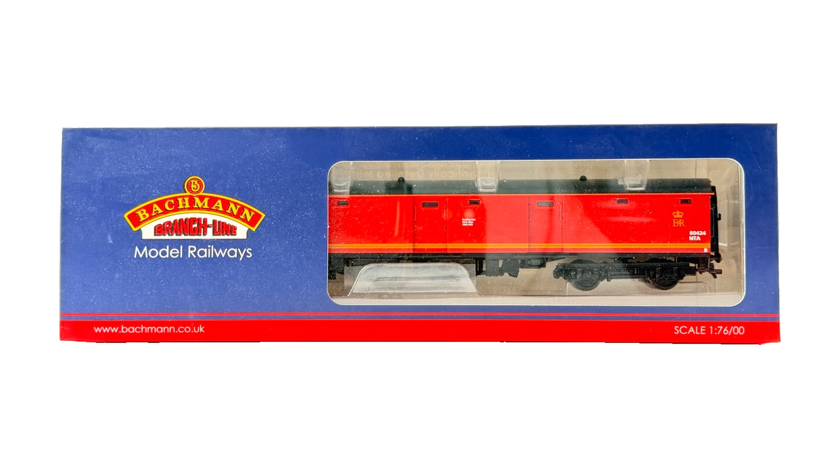 BACHMANN OO GAUGE - 39-750 - BR MK1 POT COACH TPO STOWAGE ROYAL MAIL TPO RED EWS