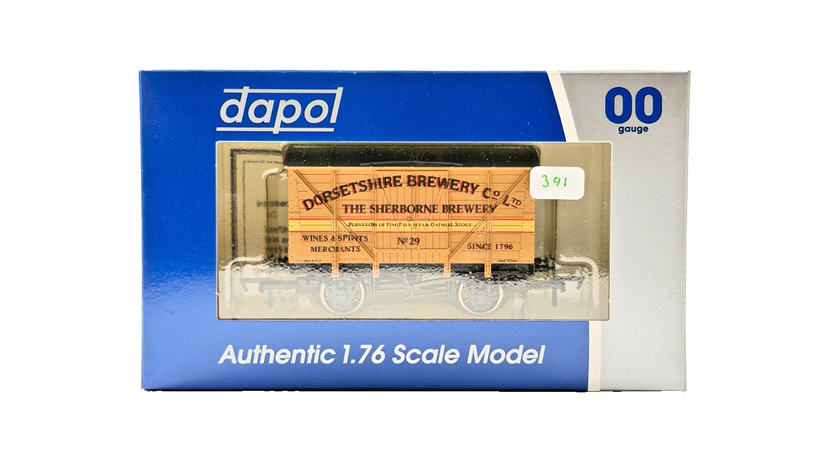 DAPOL 00 GAUGE - DORSETSHIRE SHERBORNE BREWERY WINE SPIRITS 29 (LIMITED EDITION)