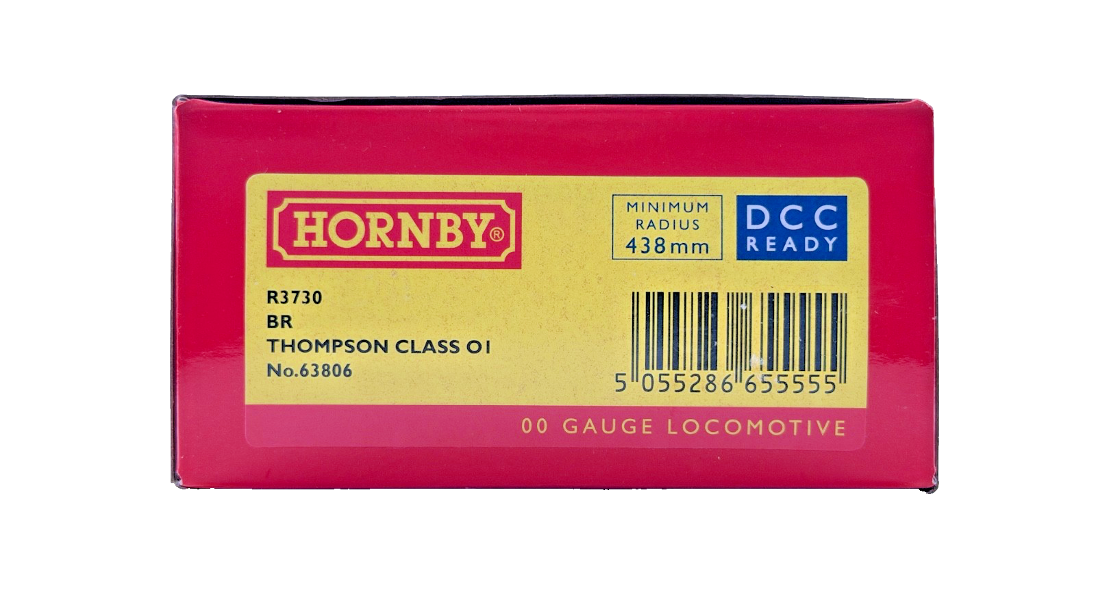 HORNBY OO GAUGE - R3730 - BR BLACK THOMPSON CLASS O1 LOCOMOTIVE NO.63806 BOXED