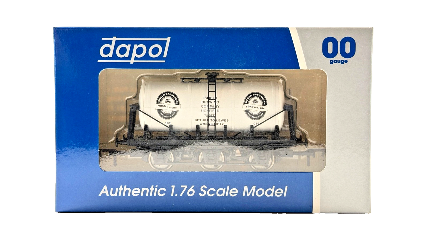 DAPOL 00 GAUGE - ISFIELD BREWING COMPANY UCKFIELD TANKER 016 (LIMITED EDITION)