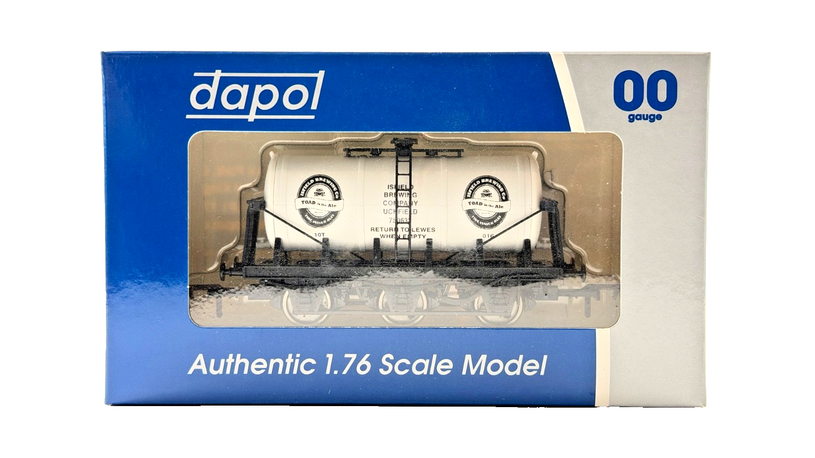 DAPOL 00 GAUGE - ISFIELD BREWING COMPANY UCKFIELD TANKER 016 (LIMITED EDITION)