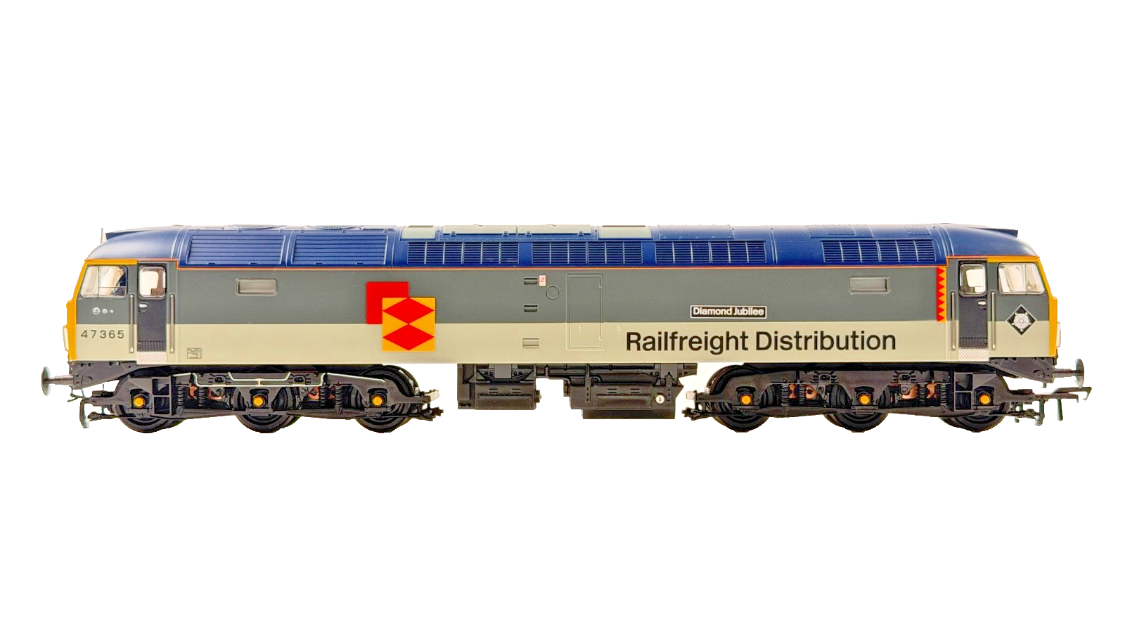 BACHMANN 00 GAUGE - 32-816 - CLASS 47 DIESEL 47365 DIAMOND JUBILEE RAILFREIGHT