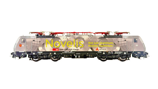 ROCO HO SCALE - 73627 - CLASS 189 ELECTRIC LOCOMOTIVE NOVELIS DCC SOUND