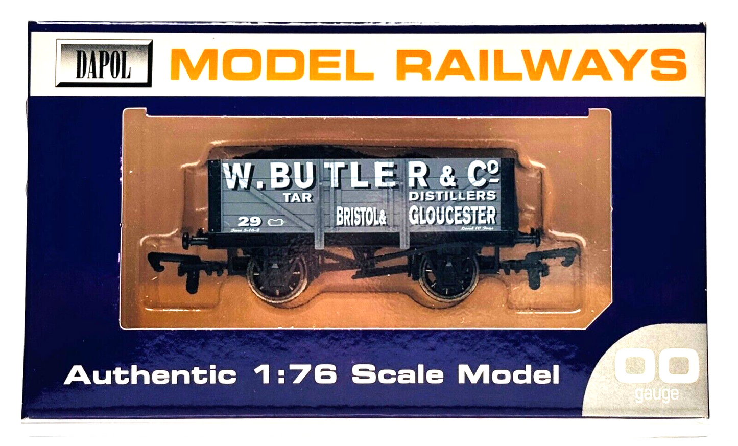 DAPOL 00 GAUGE - W. BUTLER & CO TAR DISTILLERS BRISTOL GLOUCESTER (LIMITED ED)