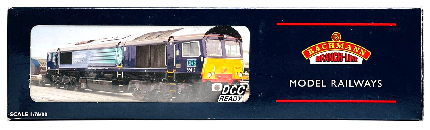 BACHMANN 00 GAUGE - 32-978 - CLASS 66/9 DIESEL 66725 GBRF FIRST SUNDERLAND AFC