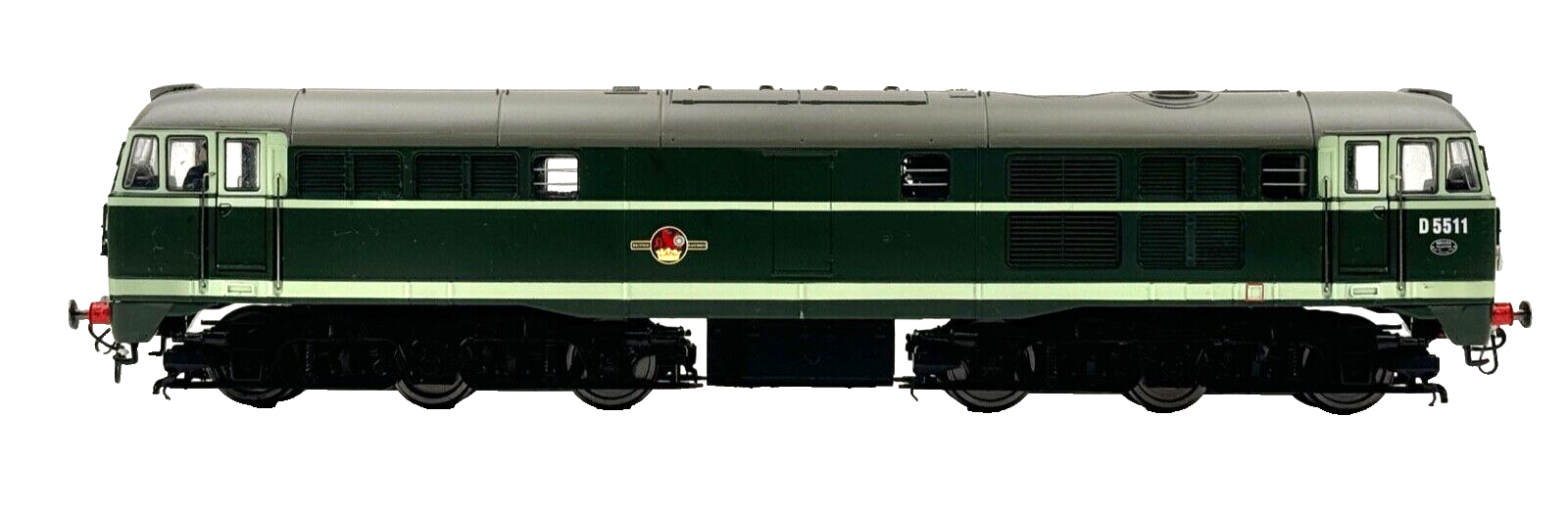 HORNBY 00 GAUGE - R2420A - CLASS 31 DIESEL ELECTRIC D5511 BR GREEN - BOXED