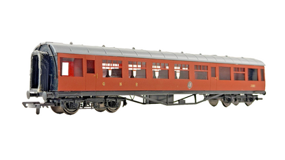 SILVER FOX MODELS OO GAUGE - GNRI NORTHERN IRISH RAIL B8 BUFFET CAR MAHOGANY 266