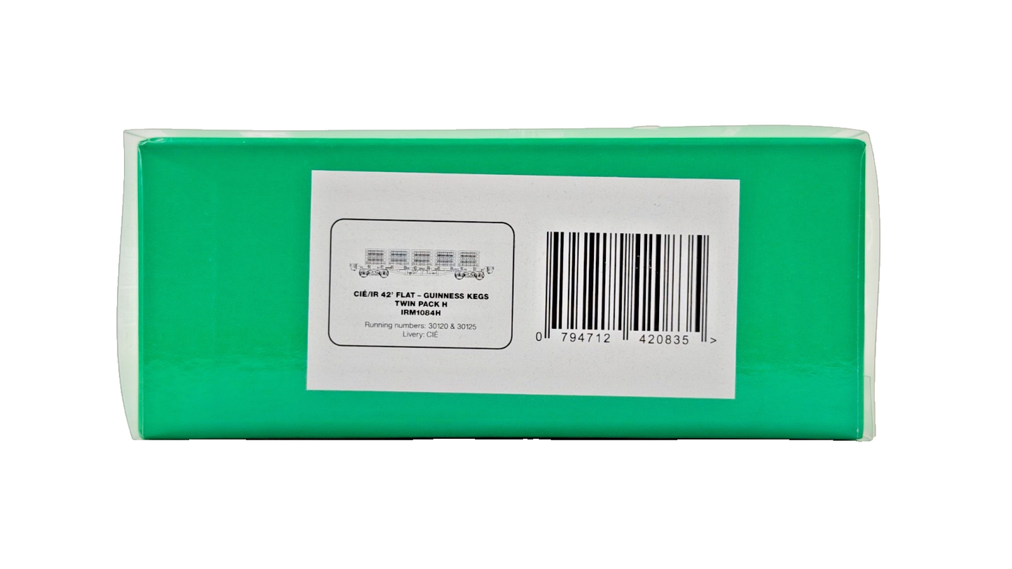 IRISH RAILWAY MODELS 00 GAUGE - IRM1084H - GUINNESS KEGS TWIN PACK H "CIE"