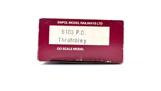 DAPOL 00 GAUGE - B103 - THRUTCHLEY & CO COAL FACTORS CARDIFF WAGON NO.2212 BOXED