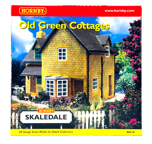 HORNBY 00 GAUGE SKALEDALE - R8518 - OLD GREEN COTTAGES - BOXED