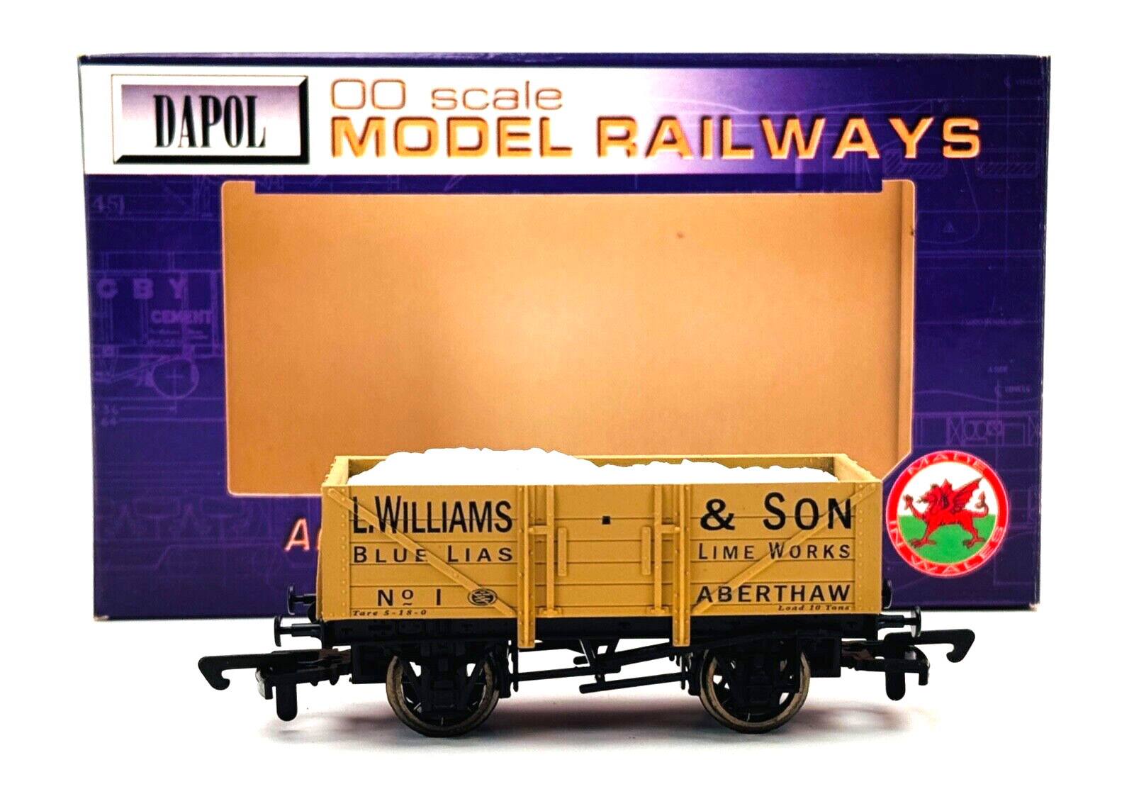 DAPOL 00 GAUGE - L WILLIAMS & SON BLUE LIAS LIME WORKS ABERTHAW (LIMITED ED)