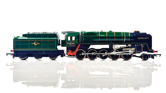 HORNBY 00 GAUGE - R861 - BR GREEN 2-10-0 CLASS 9F 'EVENING STAR' 92220 - BOXED