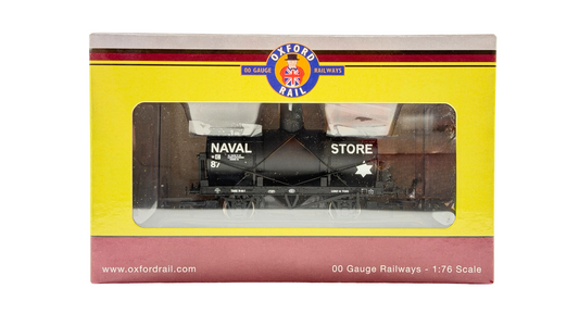 OXFORD RAIL 00 GAUGE - OR76TK2009 - 12T TANK WAGON NAVAL STORE DEPARTMENT NO.87